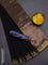 Bengal soft cotton saree black and blue with plain body and zari woven border
