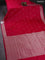 Banarasi semi mushru silk saree pink with zari woven buttas and zari woven border