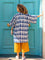 Tulum Dabu Hand Block Printed Cotton Kimono Jacket