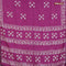 Batik cotton saree mild purple with allover sequin work & batik butta prints and printed lace work border