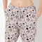 Ankle Length Straight Fit Animal Print Lounge Pyjamas