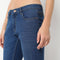 Boot Cut Ankle Length Low Rise Clean Look Jeans