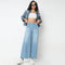 Wide Leg Street Look Denim