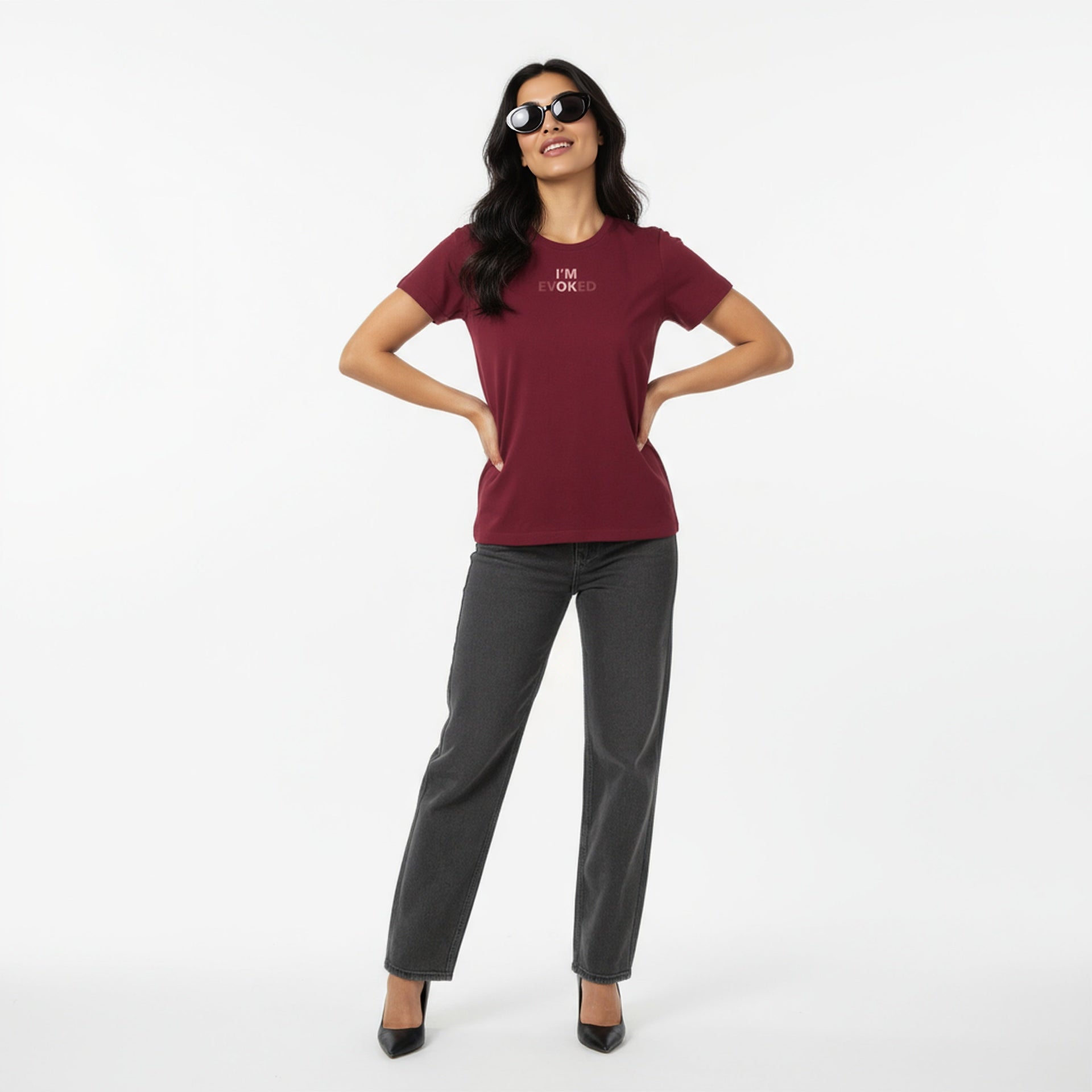 Cotton Crew Neck Graphitee