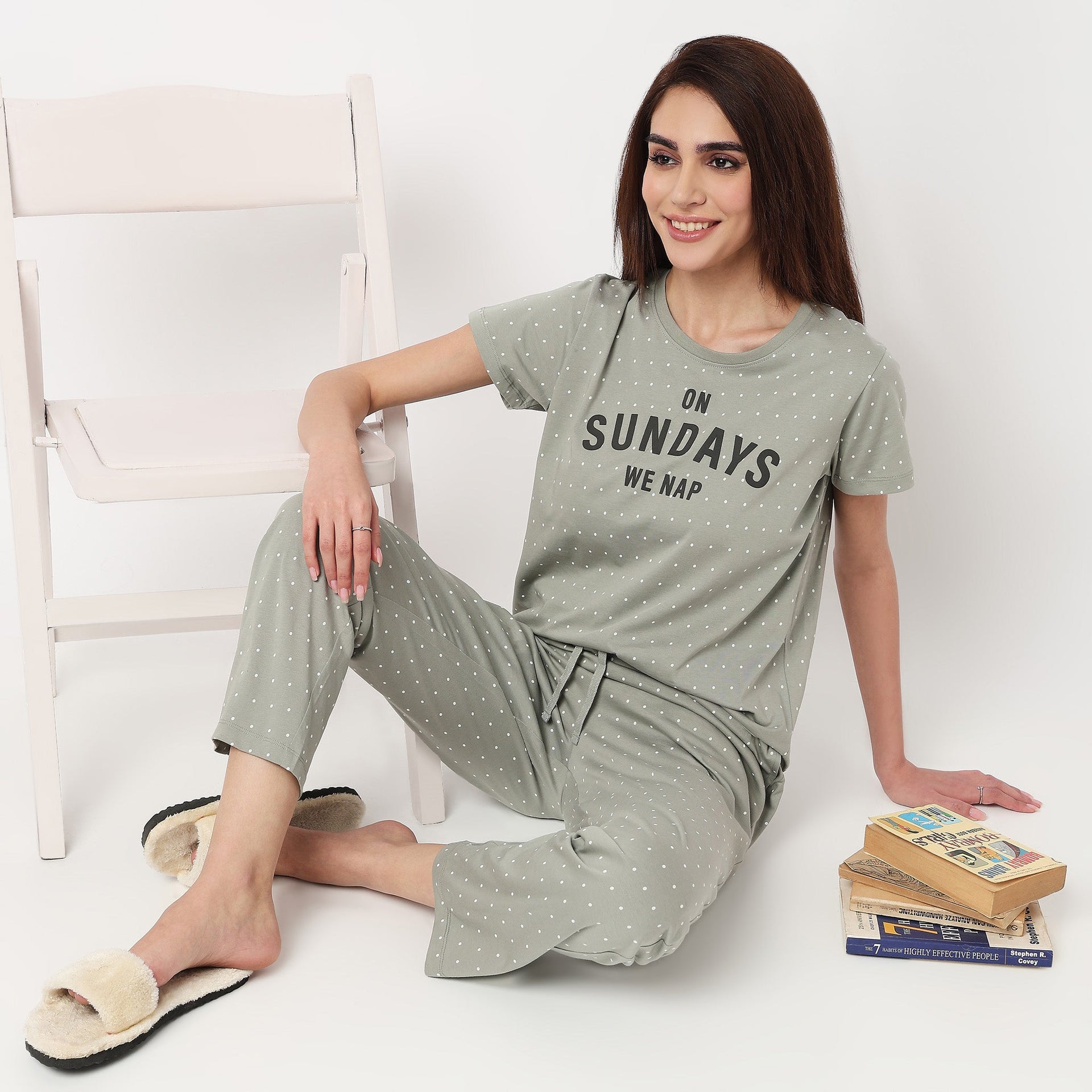 Cotton Printed Lounge T-Shirt