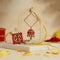 Bhaiya Bhabhi Rakhi Set (Red) (Set of 2)