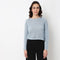 Cotton Full Sleeve Flatknit Top