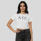 Cotton Graphic Crop T-Shirt