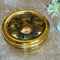 Brass Masala Dabba With Glass Lid, Spice Box, Storage Box with 7 Cup Bowls