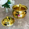 Brass Ghee Pot with lid and spoon, ghee serving container