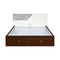 Asta Premier Bed with Hydraulic Storage (Walnut)