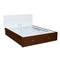 Capsule Premier Bed with Hydraulic Storage (Walnut)