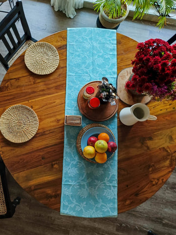 Candied Snowball Cookies (Table Runner)