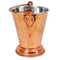 Copper Stainless Steel Hammered Serving Bucket