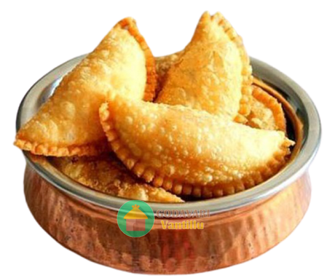 Kajjikayalu (Crispy Coconut Gujiya/Karanji)