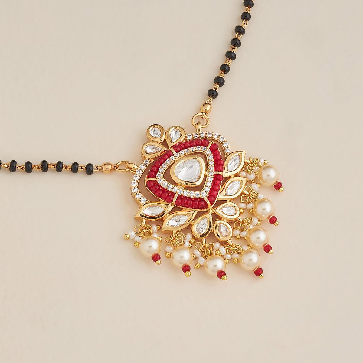 Kundan Mangalsutra 161578