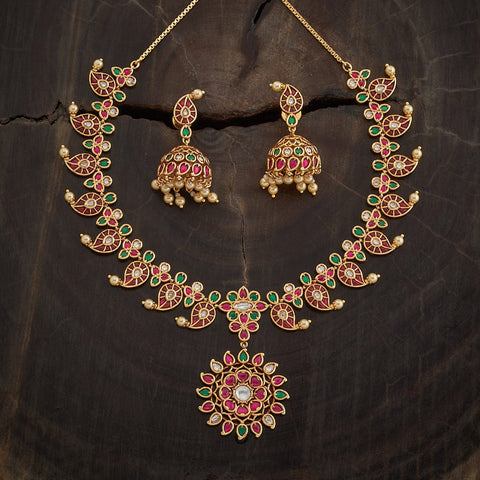 Kundan Necklace 168901