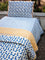 Blue Giraffe Organic Cotton Bedsheet