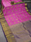 Pure kanjivaram silk saree light pink and blue with zari woven buttas and long zari woven border