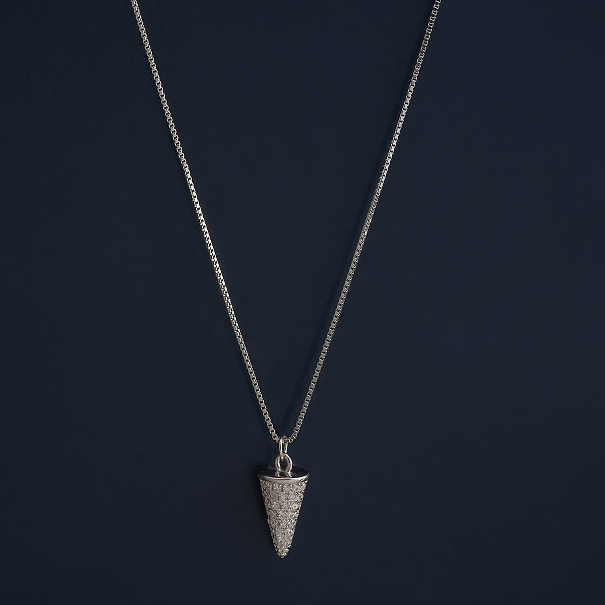 92.5 Silver Pendant with Chain 182975