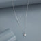 92.5 Silver Pendant with Chain 194179