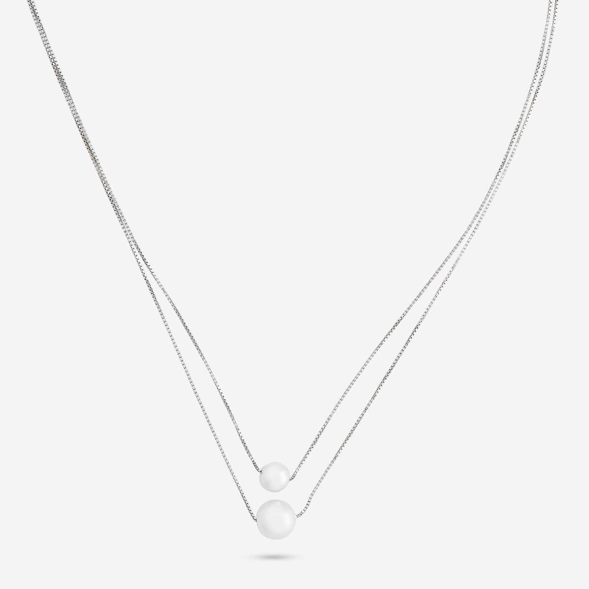 92.5 Silver Pendant With Chain 194511