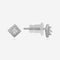 92.5 Silver Earring 195031