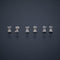 92.5 Silver Earring 176681