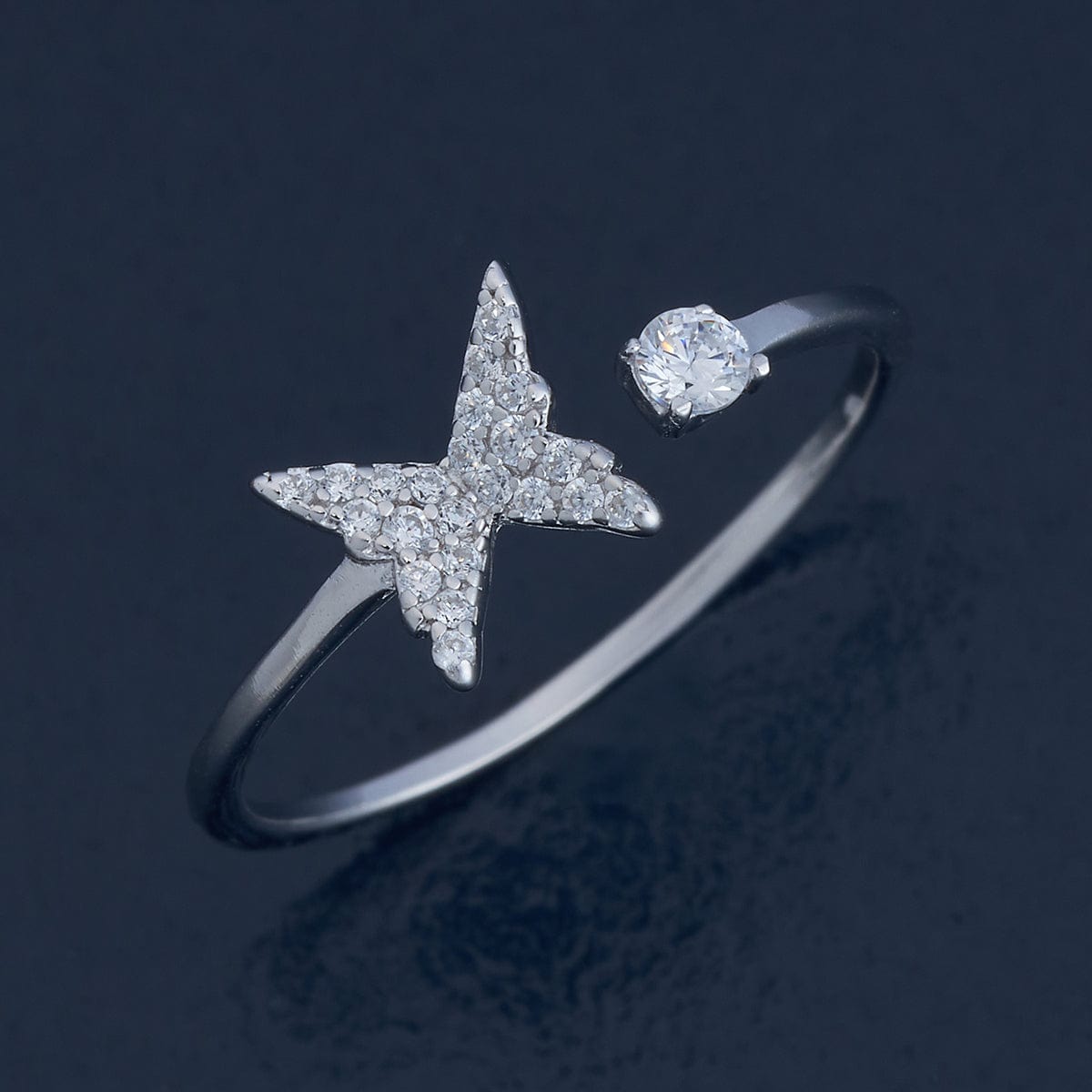92.5 Silver Finger Ring 180842