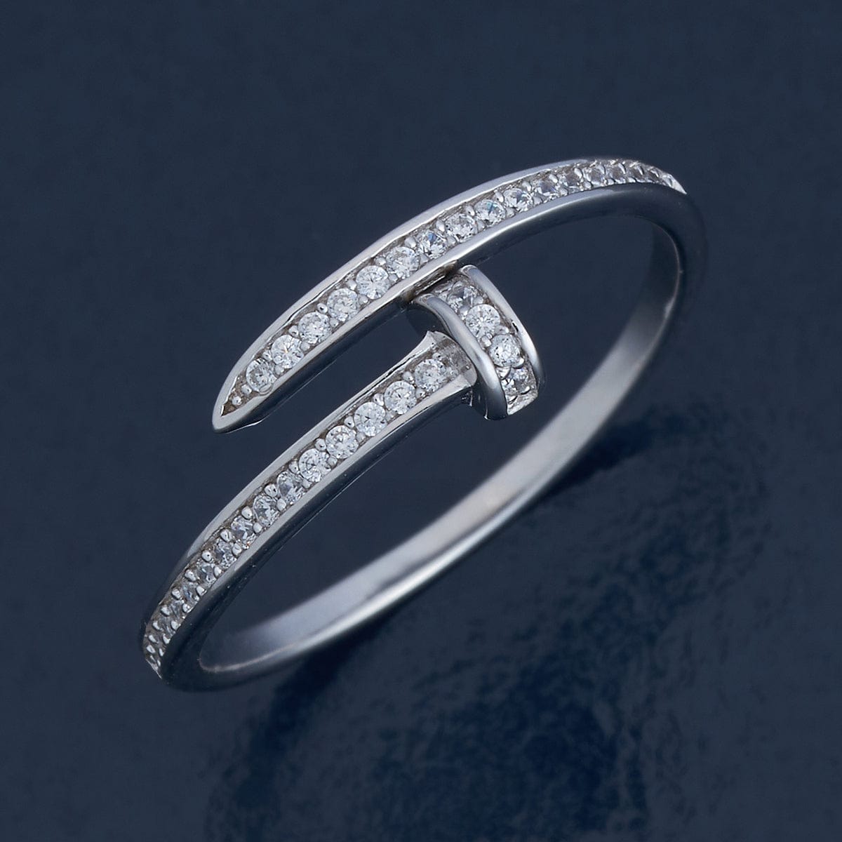 92.5 Silver Finger Ring 180845