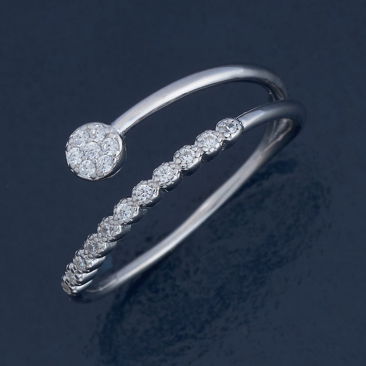 92.5 Silver Finger Ring 180861