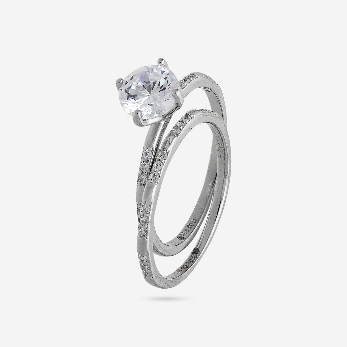 92.5 Silver Finger Ring 194134