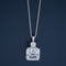 92.5 Silver Pendant with Chain 176627