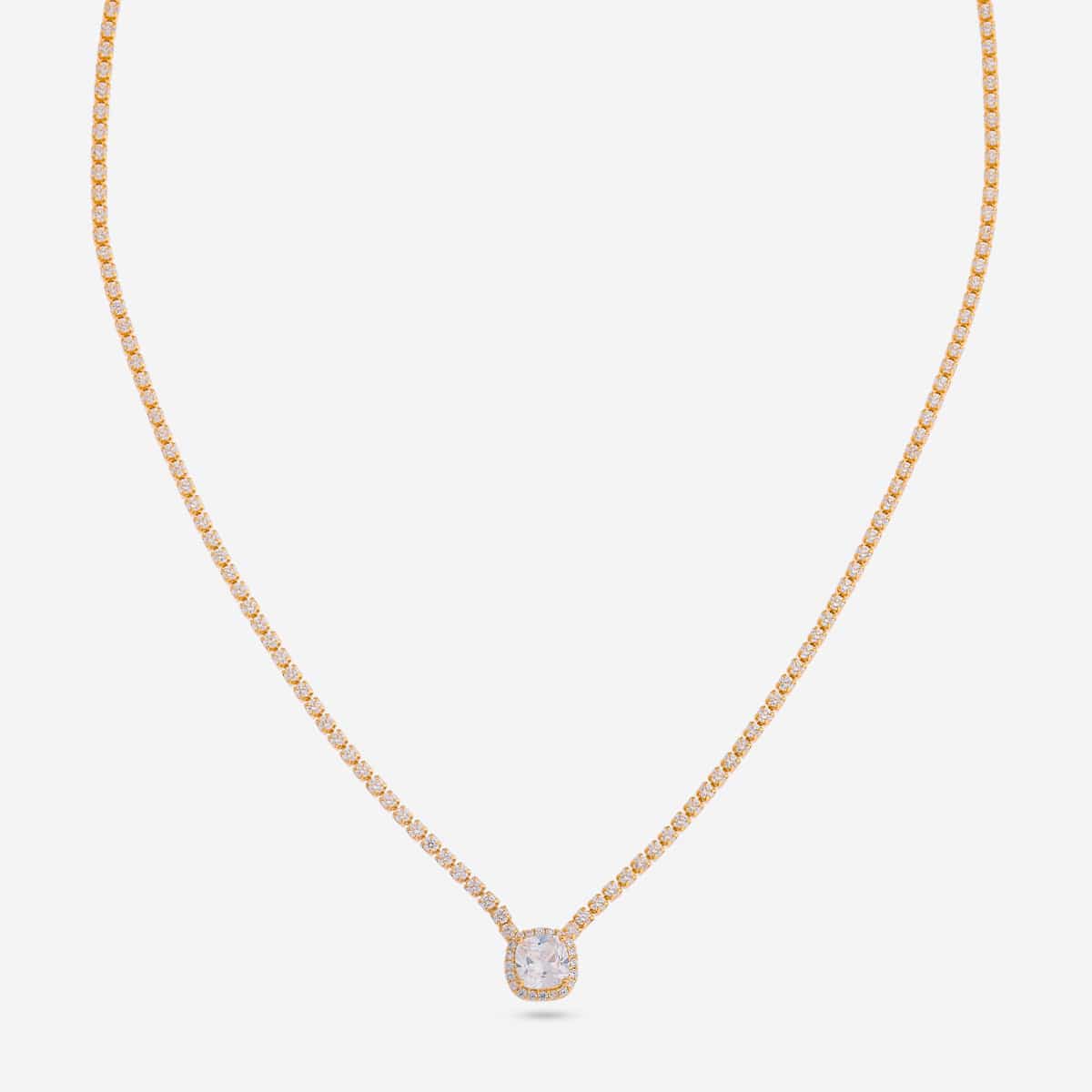 92.5 Silver Necklace 194634