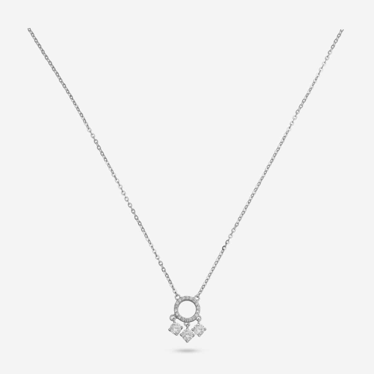 92.5 Silver Necklace 191436