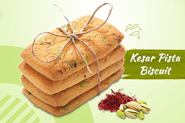 Kesar Pista Biscuit