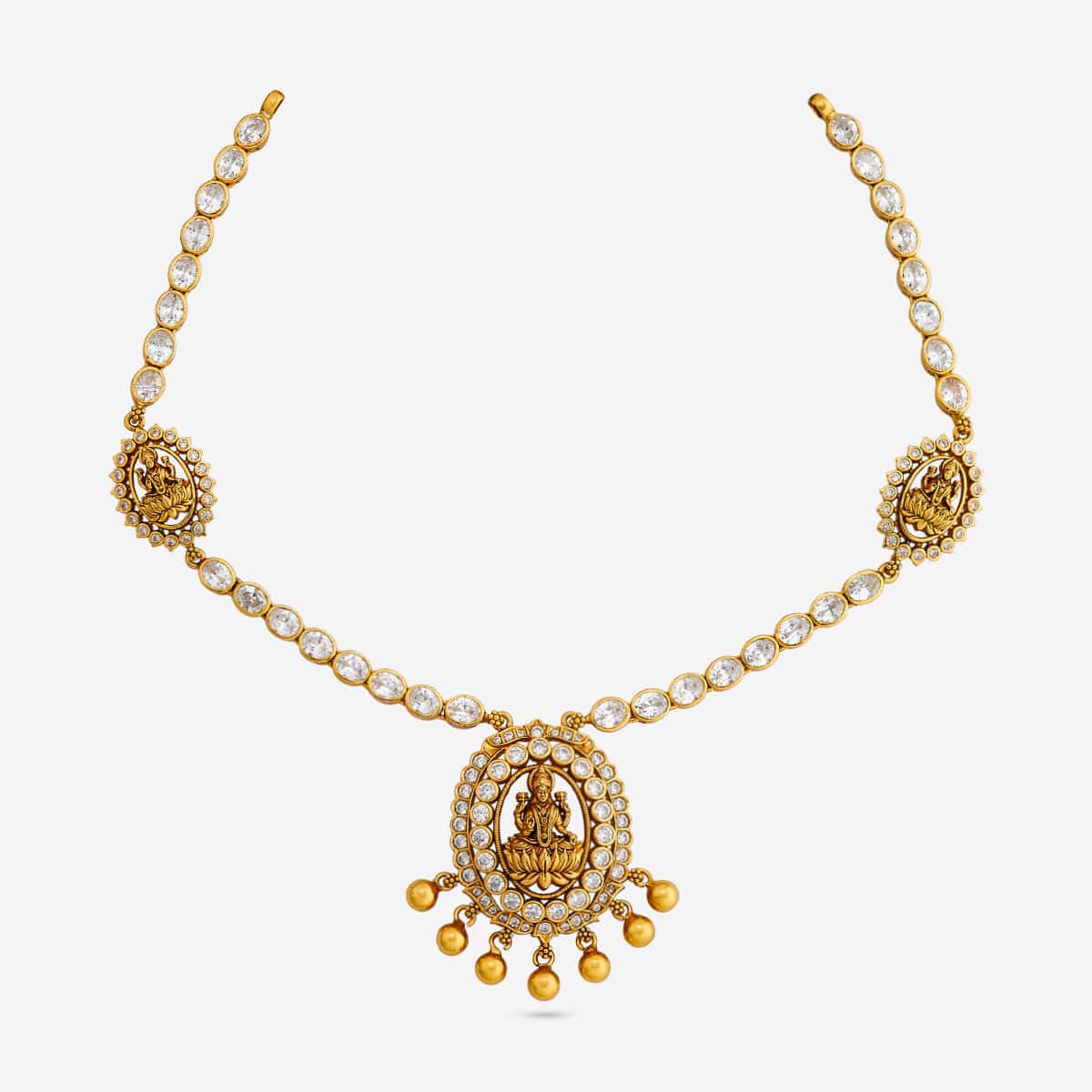 Silver Temple Necklace 190601