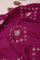 Designer Crepe Magenta Saree