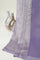 Banarasi Georgette Lavender Saree