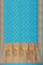 SKY BLUE and COPPER BUTTIS SILK Saree with BANARASI FANCY