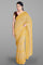 LIGHT YELLOW and MAROON WOVEN DESIGN SYNTHETIC Saree with FANCY