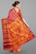 PINK and SILVER BROCADE SILK Saree with KANCHIPURAM