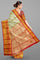 LIGHT GREEN and RED BROCADE SILK Saree with KANCHIPURAM