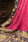 Bandhani Silk Buttis Magenta Saree