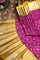 Kancheepuram Silk Bird Motifs Magenta Saree