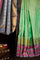 Uppada Silk Checks And Buttis Light Green Saree