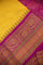 Gadwal Silk Yellow Saree