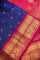 Gadwal Silk Royal Blue Saree