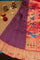 Paithani Silk Wine Saree