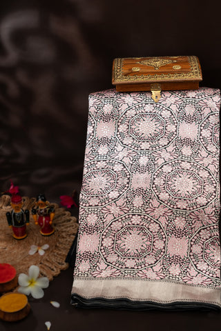 Banarasi Silk Black Saree